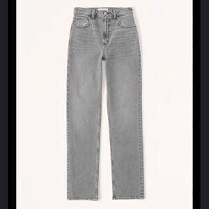 Abercrombie & Fitch 90's Straight Ultra High Rise Jeans Size 26 EUC